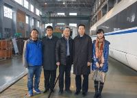 Vice President of CNTIC Xue Dongyun Visited the State Key Laboratory of Rail Traffic