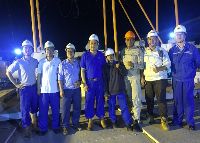  Mr.Zhang Xu，vice president of CNTIC, went to Adipala1 power plant project in Indonesia to guide the work of performance test.