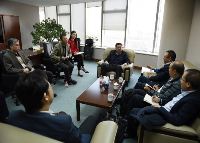 Vice President of CNTIC Zhang Xu Met with Vice President of CCCC Second Harbor Consultants Company