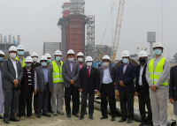 Bangladesh Electric Power Secretary Inspects Ashuganj Power Plant (East) Project