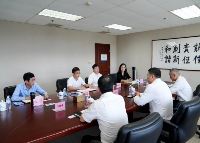 Vice President Li Zhengli of CNTIC of Genertec meets with Chairman Yu Baijun of MCC Northwest Engineering Technology Co., Ltd